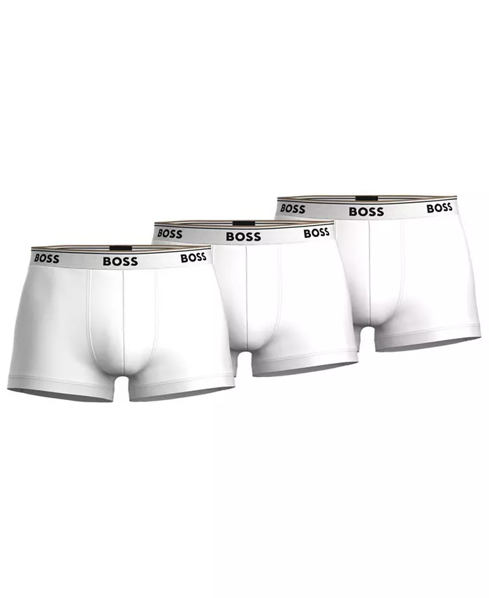 

BOSS by Hugo Boss Мужские трусы Power Trunk, 3 шт, белый