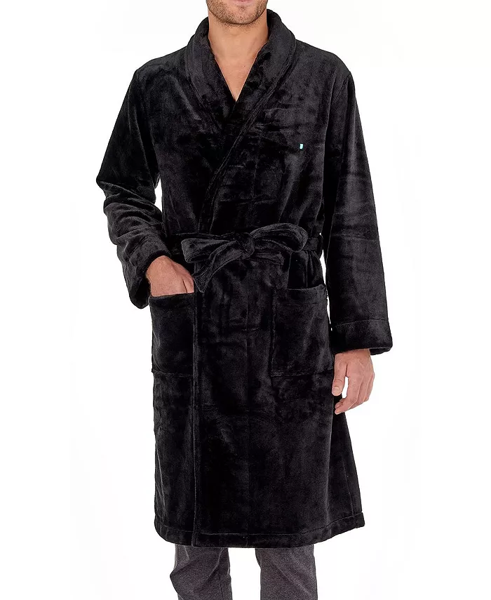 

Мужской халат из флиса Polar Fleece HOM USA, черный