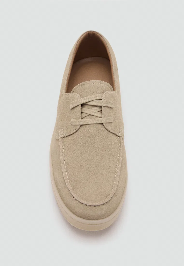 Туфли на шнуровке, замша, Loake Mango Man, песочный/мультиколор — фото 4