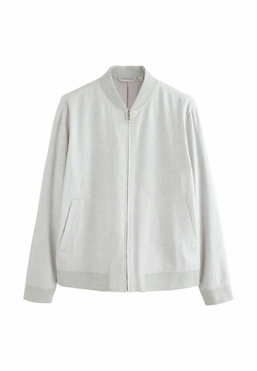 

Куртка-бомбер REGULAR FIT - SMART TEXTURED Next, серый