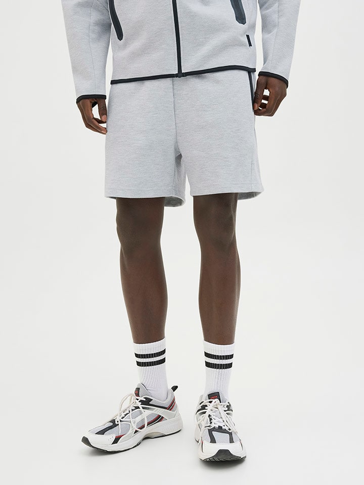 

Тканевые шорты Jack & Jones, серый