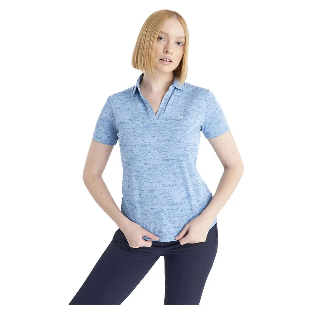 

Поло Calvin Klein Golf Slate Printed, синий