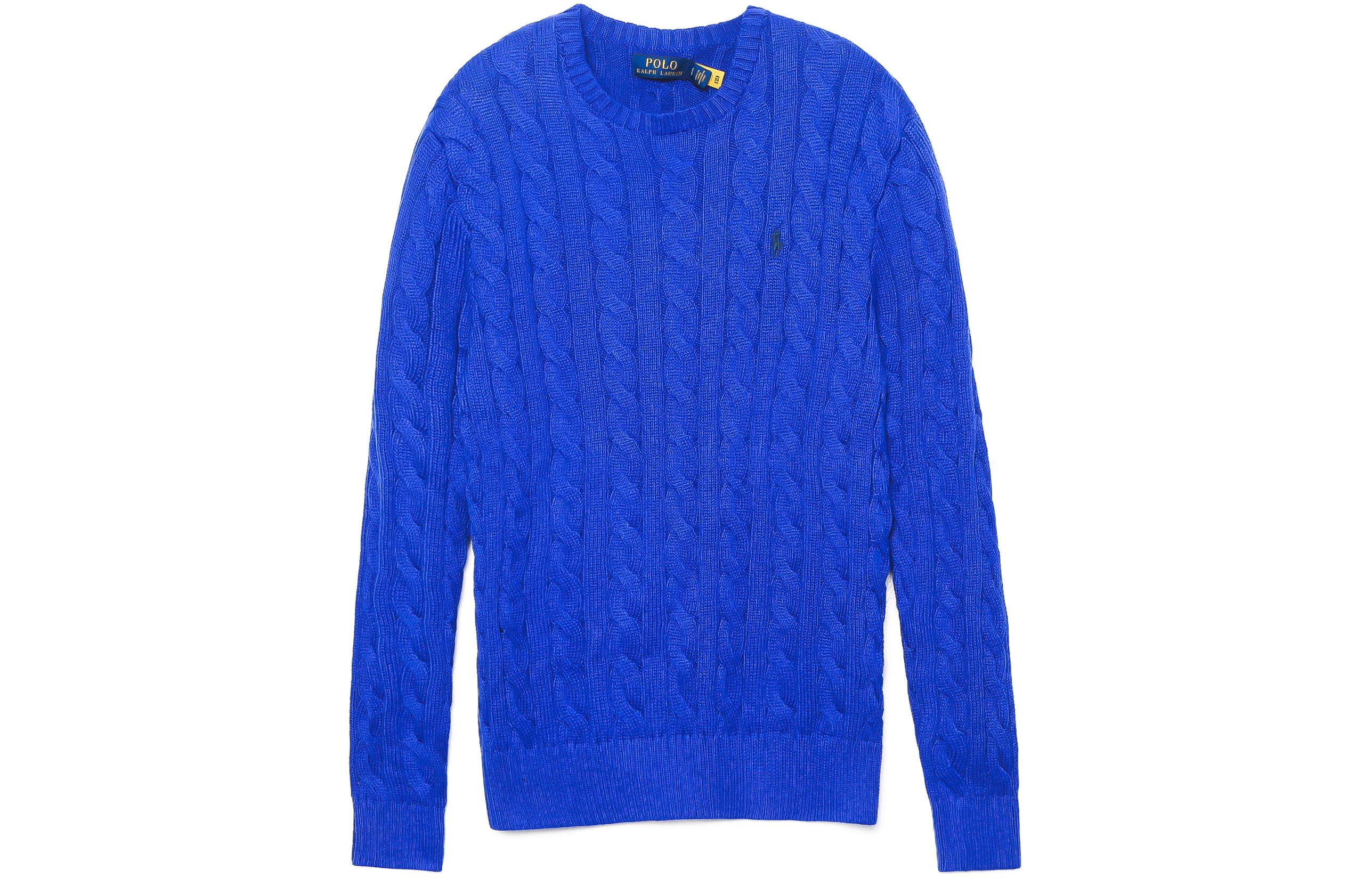 

Свитер Donegal Wool Blend Long Sleeve Polo Polo Ralph Lauren, красный