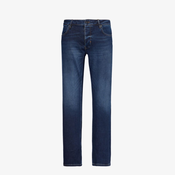 

Джинсы Lou slim-fit из эластичной смеси денима Neuw, синий
