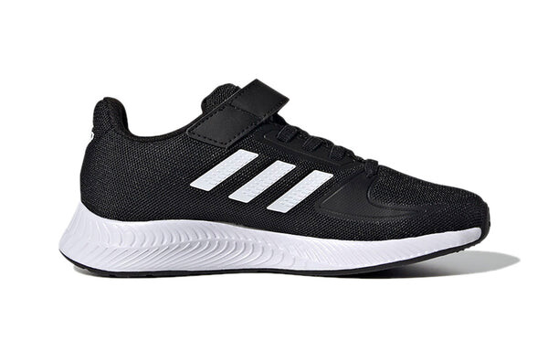 Кроссовки (PS) adidas neo Runfalcon 2.0 'Black White', черный — фото 2