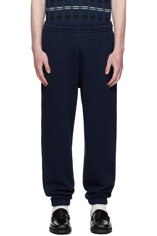 

Lacoste Темно-Синие флисовые спортивные штаны