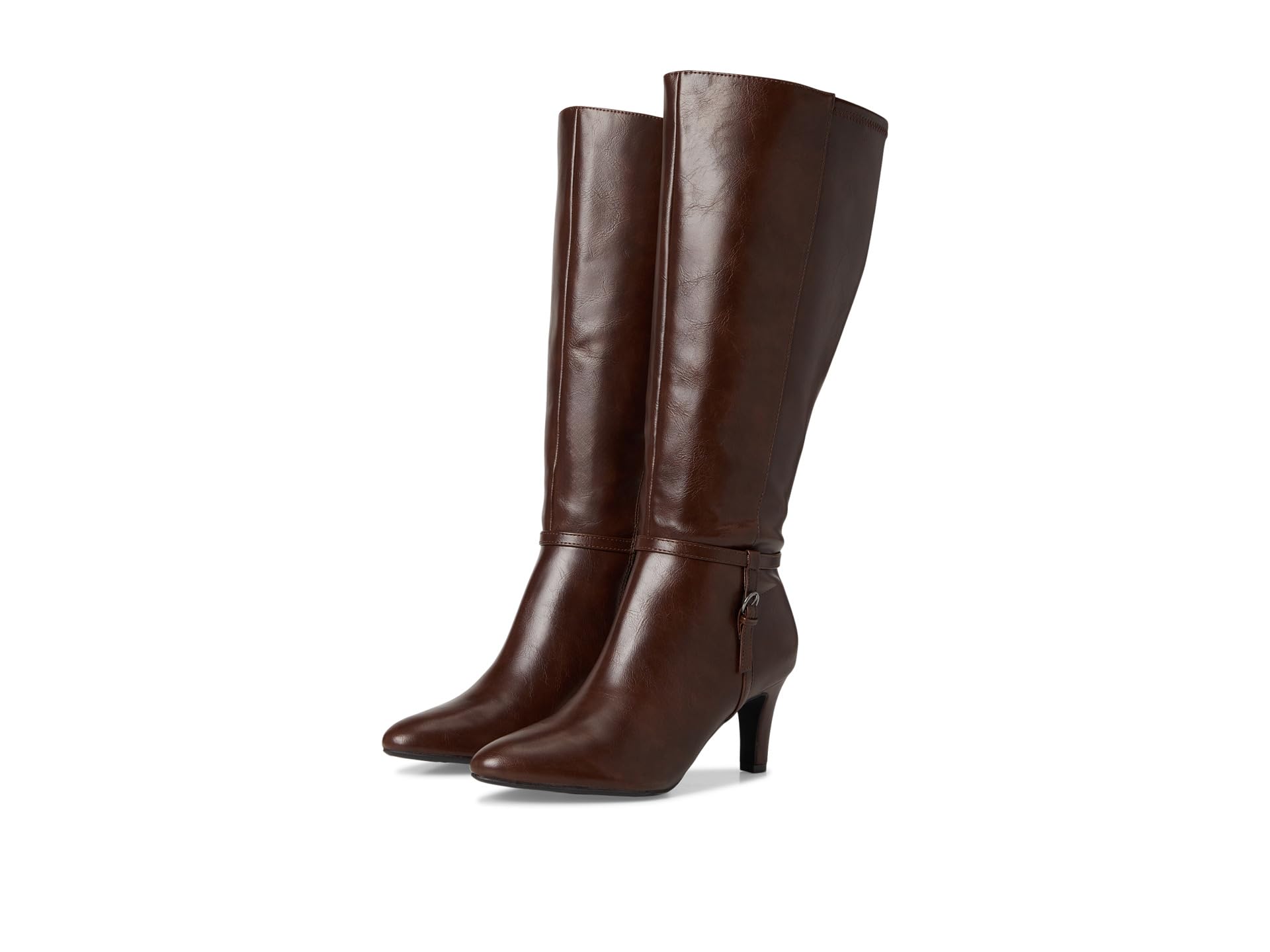 Ботинки LifeStride Galant Wide Calf, цвет Chestnut Brown