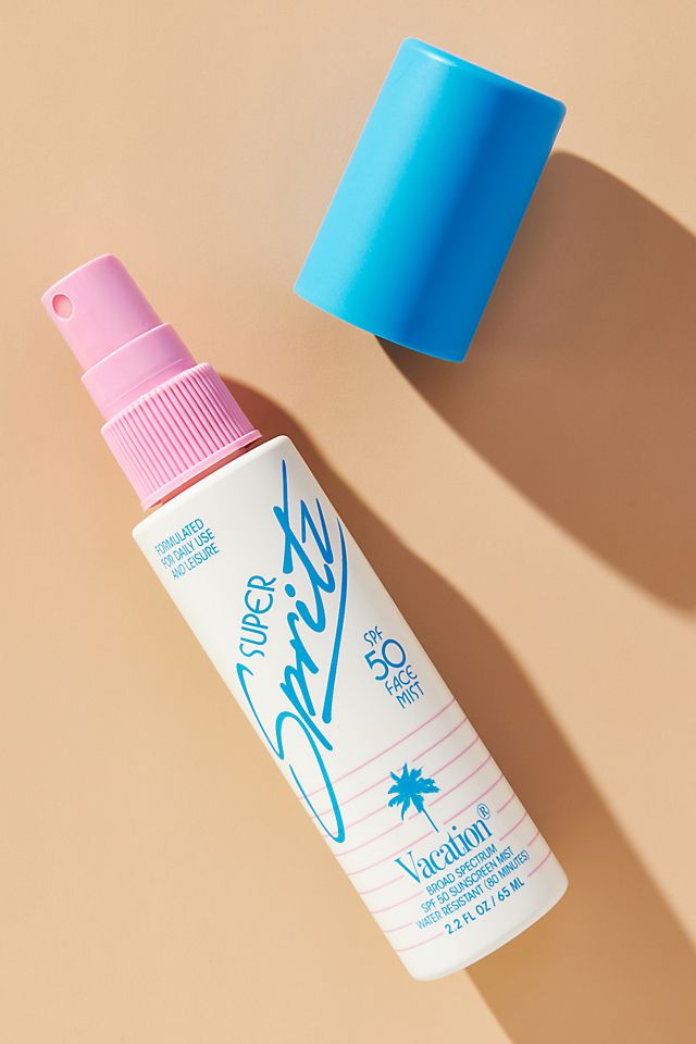 

Мист для лица Vacation Super Spritz SPF 50, синий