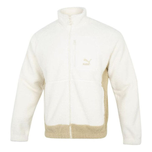 

Куртка das cc stand collar jacket 'white' Puma, белый