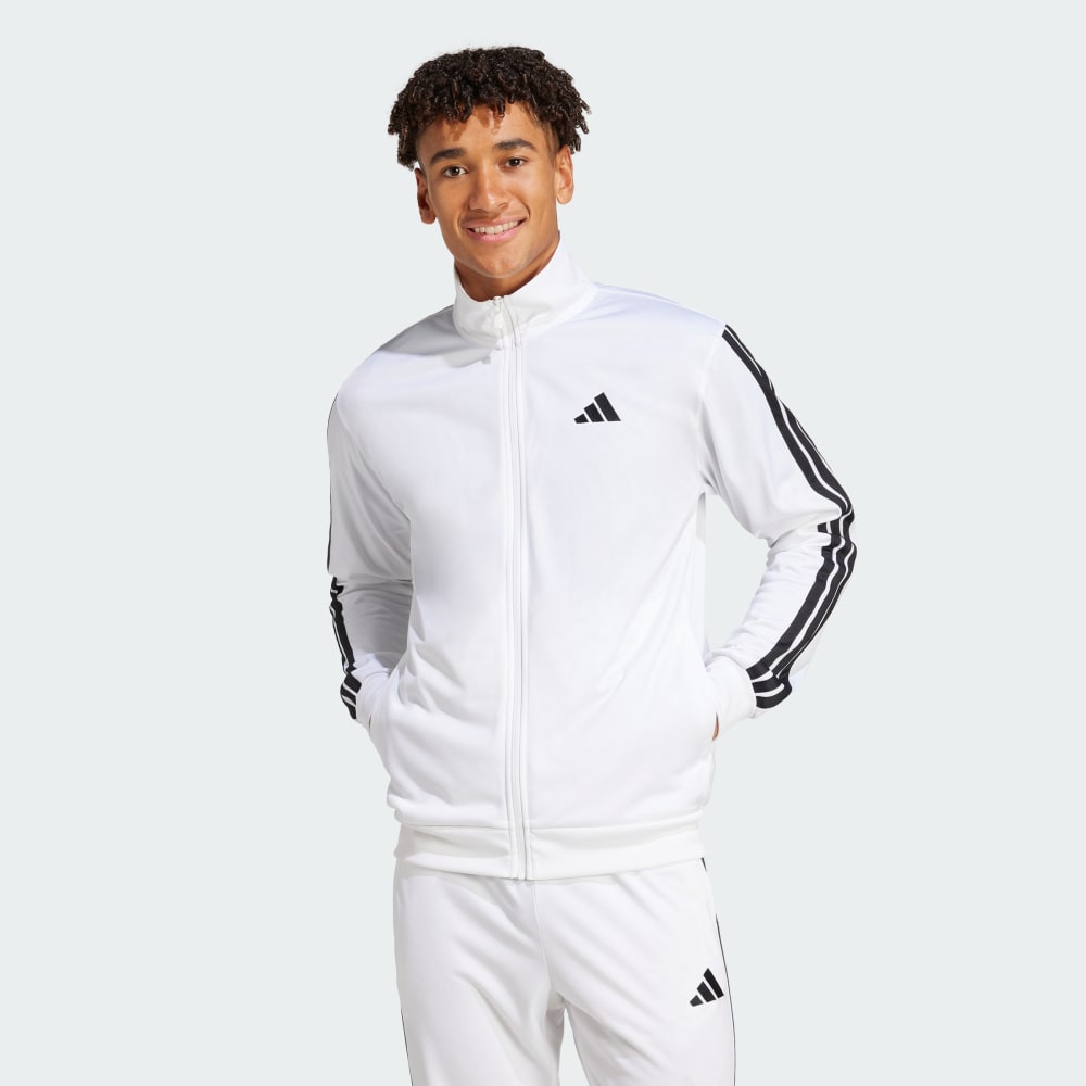 

Спортивный костюм Adidas 3-Stripes Tricot Regular Track Jacket, белый