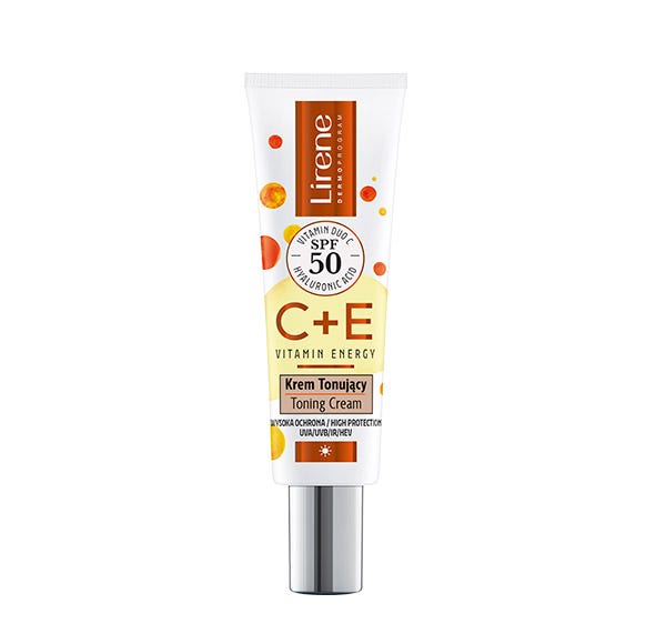 

Тональный крем spf 50 LIRENE C+E Vitamin Energy, 30 мл