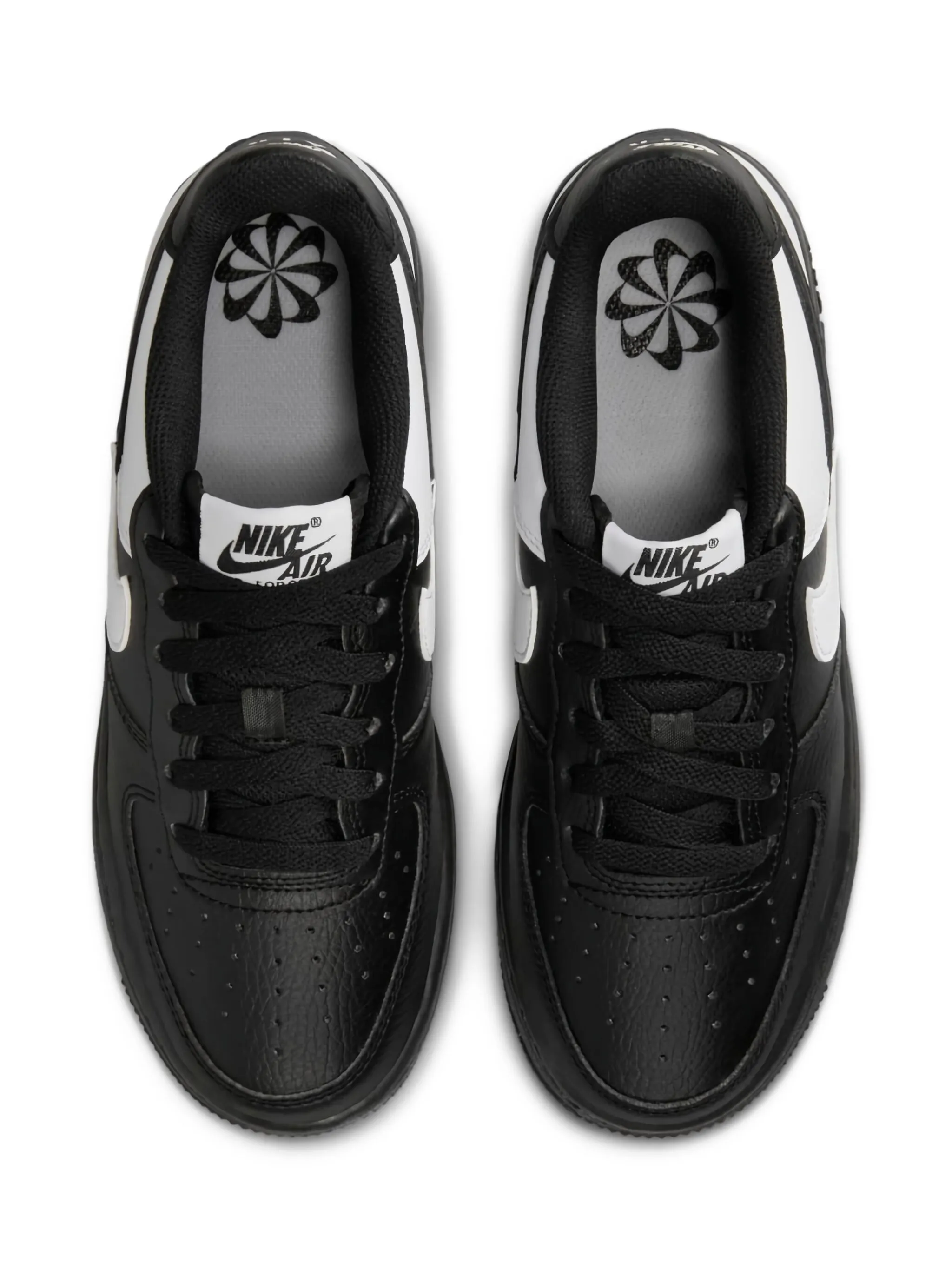 Кроссовки Air Force 1 Next Nature Split Black/White Nike Kids, черный — фото 3