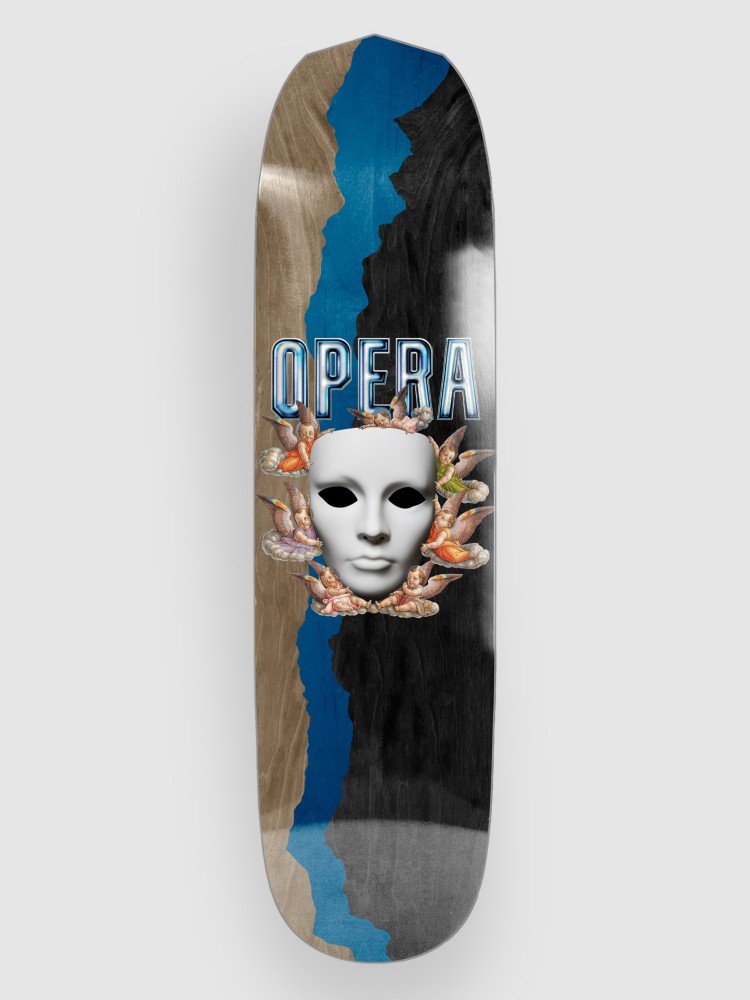 

Дека для скейтборда Opera Skateboards Exit - 8.375″ Skateboard Deck, blue/grey/black