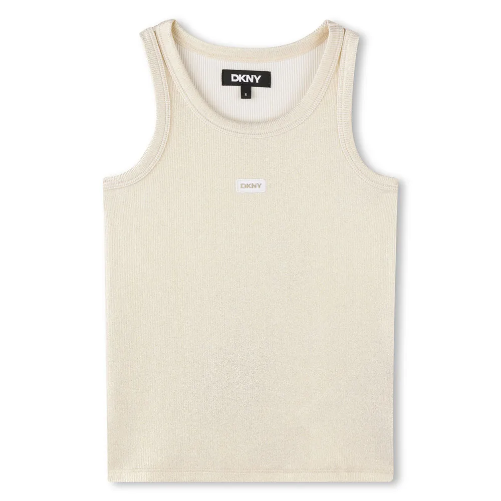 

Футболка без рукавов DKNY D62286, бежевый