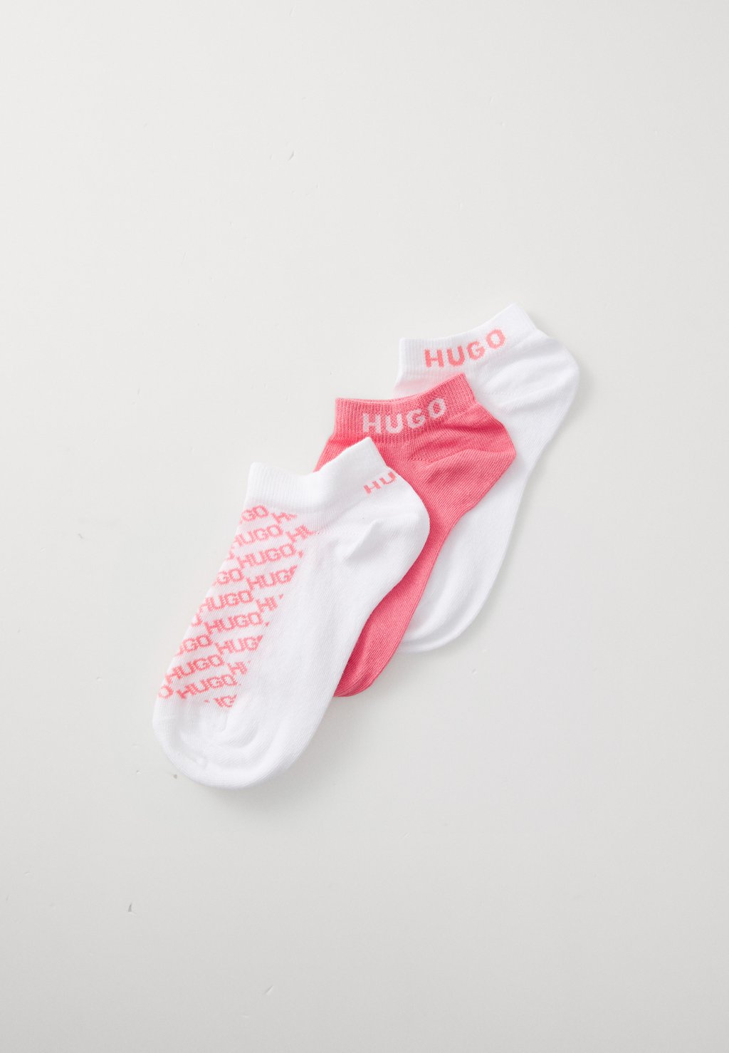 

Носки SLANTMONO 3 PACK HUGO, светло-красный