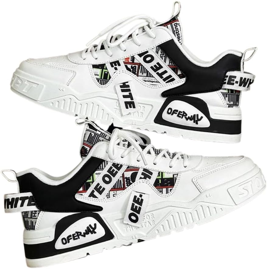 

Мужские высокие модные кроссовки для улицы, повседневная спортивная обувь, тренировочные кожаные туфли, мужские балетки Hhhchpm, черный