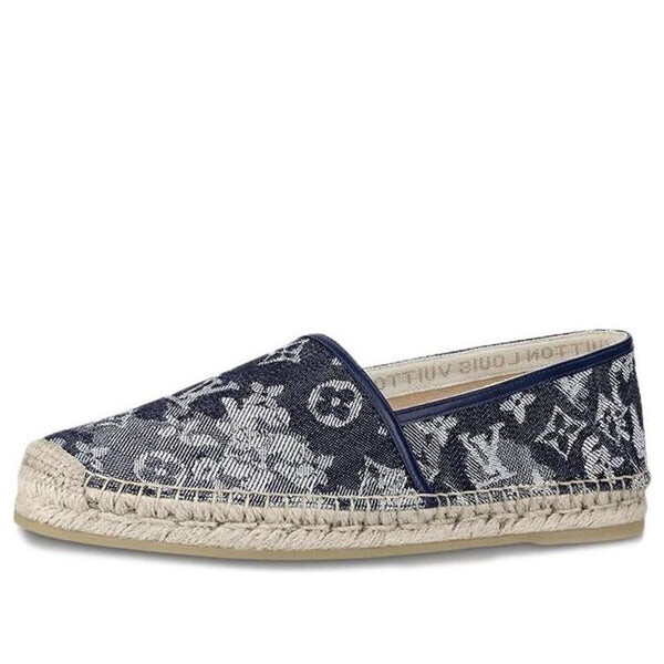 

Кроссовки waterfall shoes 'destroyed denim monogram' Louis Vuitton, синий