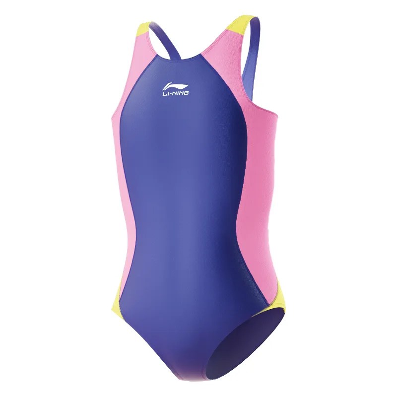 Детский купальник Li-Ning, розовый