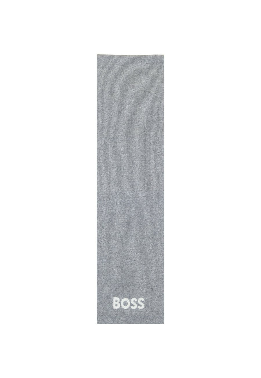 

Шарф BOSS Scarf, Grey