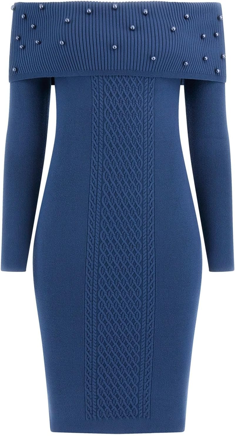 

GUESS Женское платье-свитер Alice Rhinestones, Siren Red