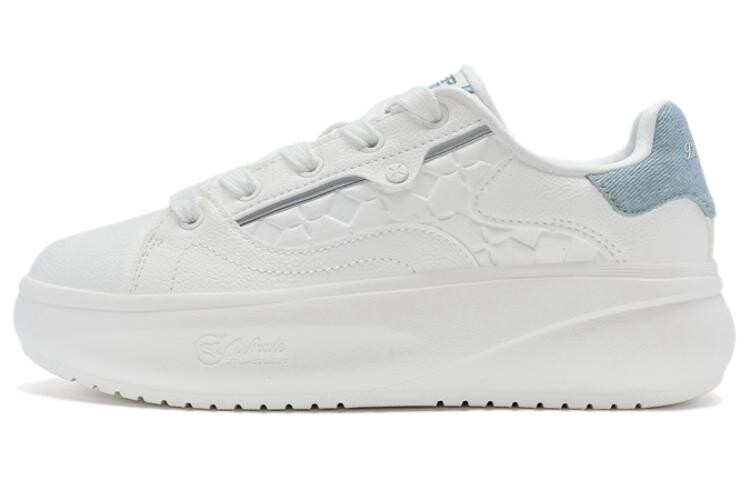 

Кроссовки XTEP Skateboarding Shoes Women's Low-top White/Blue, белый/синий