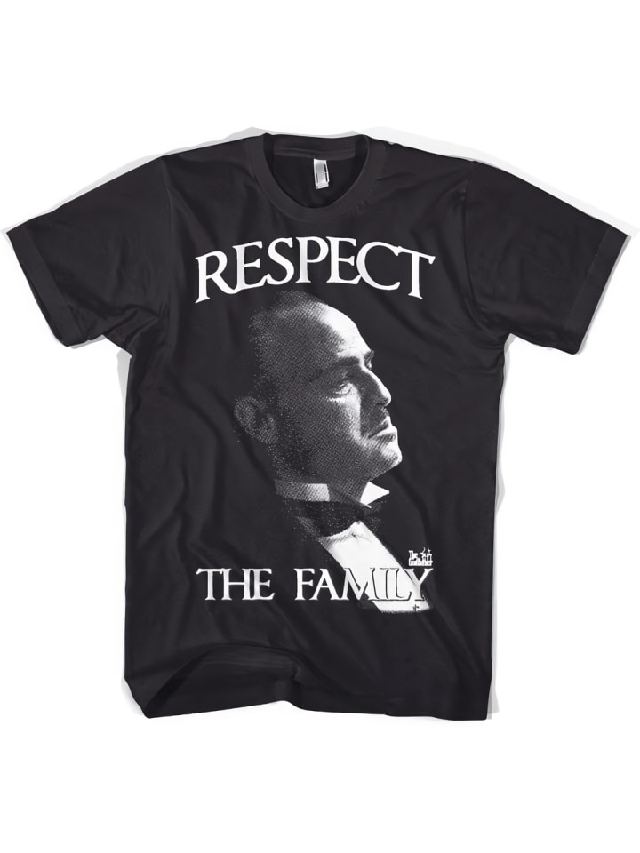 

Футболка Respect The Family Big Tall T-Shirt черного цвета The Godfather, Черный, Футболка Respect The Family Big Tall T-Shirt черного цвета The Godfather