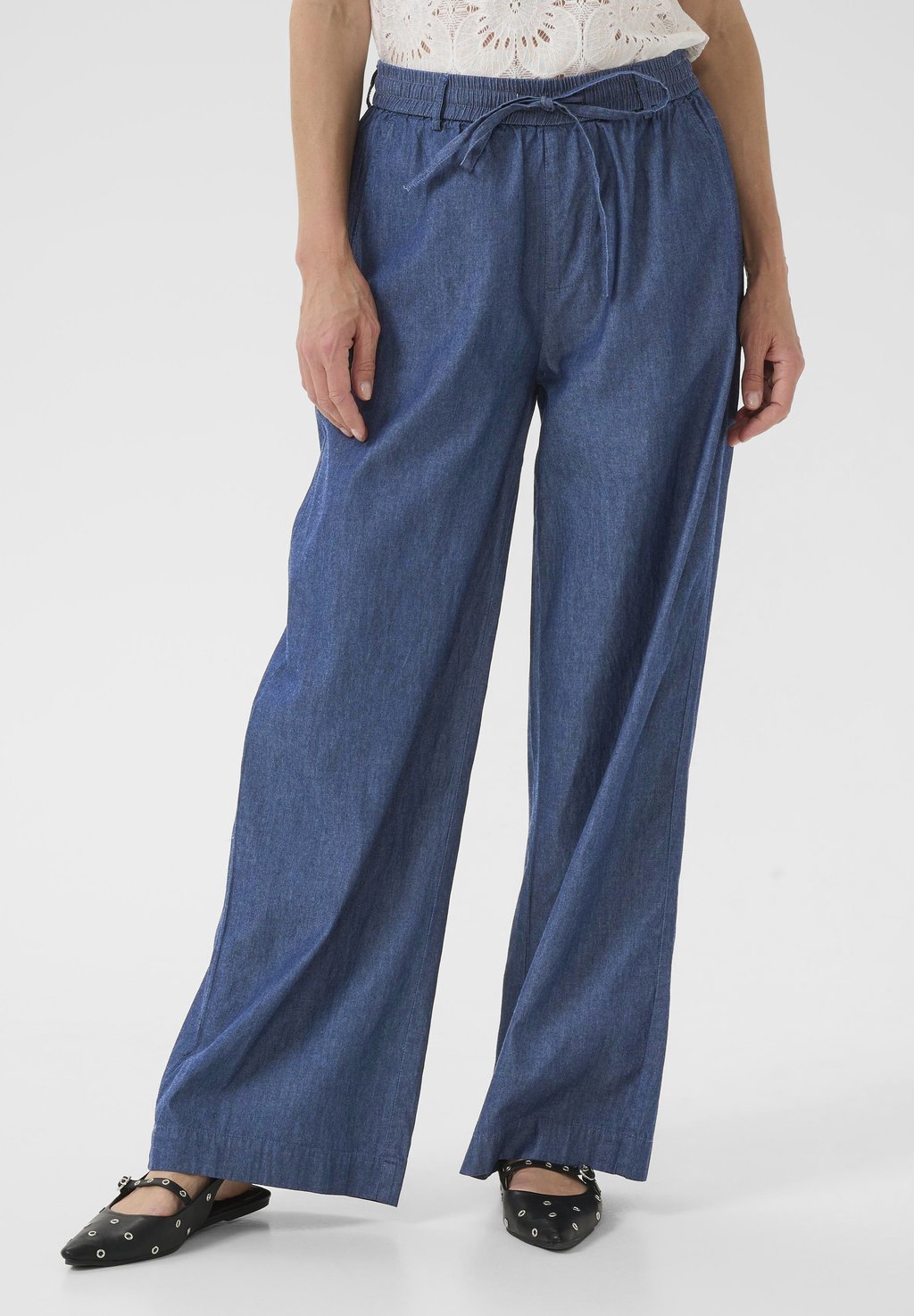 

Джинсы свободного кроя TALLIE Cream, цвет Taos Dark Blue Denim