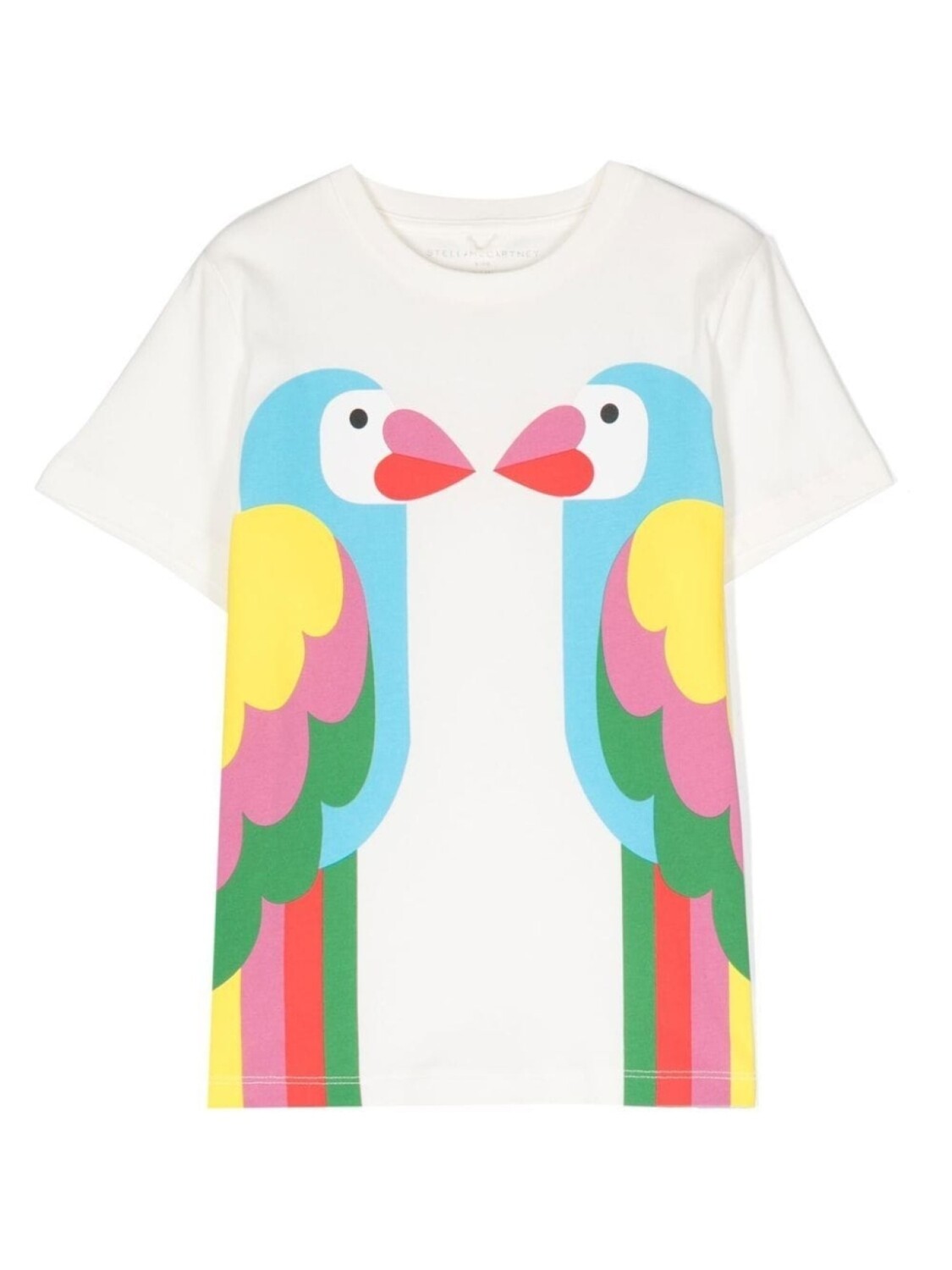 

Stella McCartney Kids футболка с графичным принтом, белый