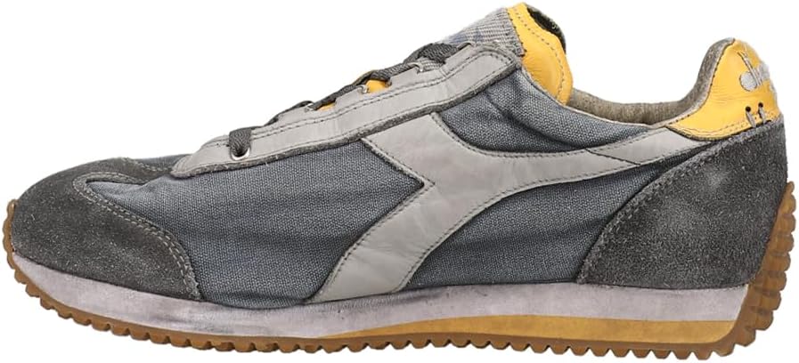 Мужские кроссовки Diadora Equip H Dirty Stone Wash Evo с шнуровкой, повседневные - серые — фото 3