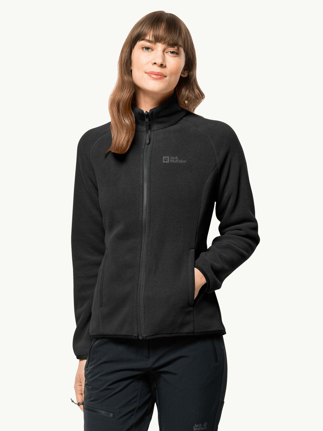 

Толстовка Jack Wolfskin MOONRISE FZ W, черный