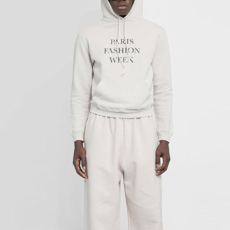 Худи Balenciaga Paris Fashion Week Hoodie 'Almond', серый — фото 3