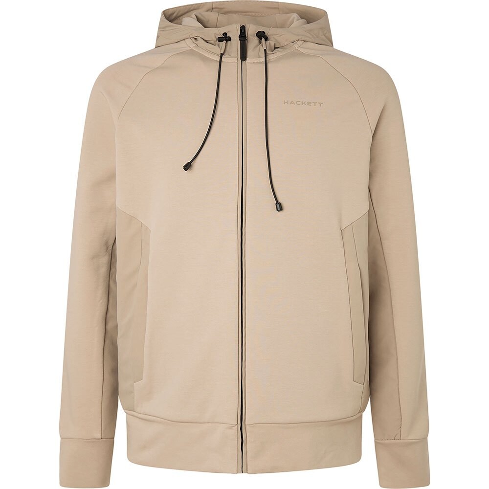

Толстовка Hackett Hybrid Full Zip, бежевый