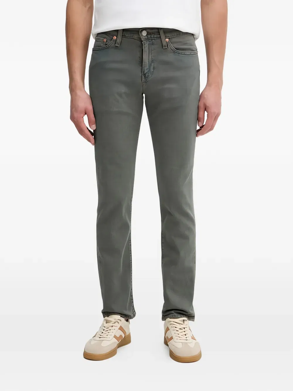Узкие джинсы с нашивкой с логотипом 511 Levi'S, зеленый