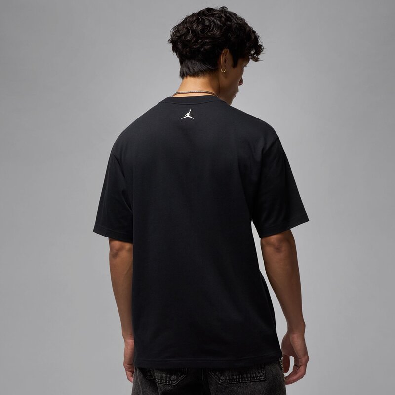 Футболка болельщика MJ NC Wings фото SS Crew Nike, черный — фото 2