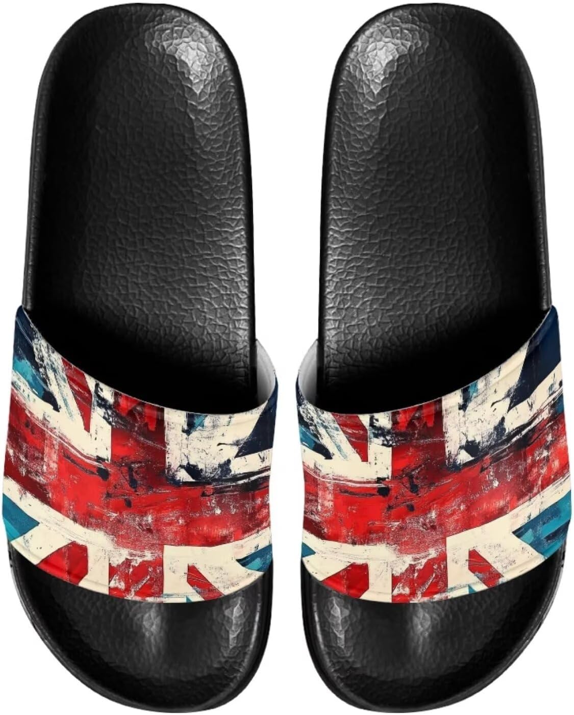 

Шлепанцы для женщин и мужчин с мягкой подошвой, комфортные, нескользящие, летние сандалии Judentidos, British Flag