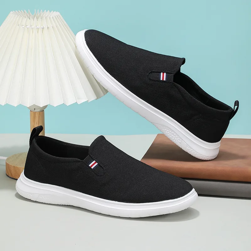 TAIHEYUAN Мужские повседневные туфли low top черные/хаки — фото 4