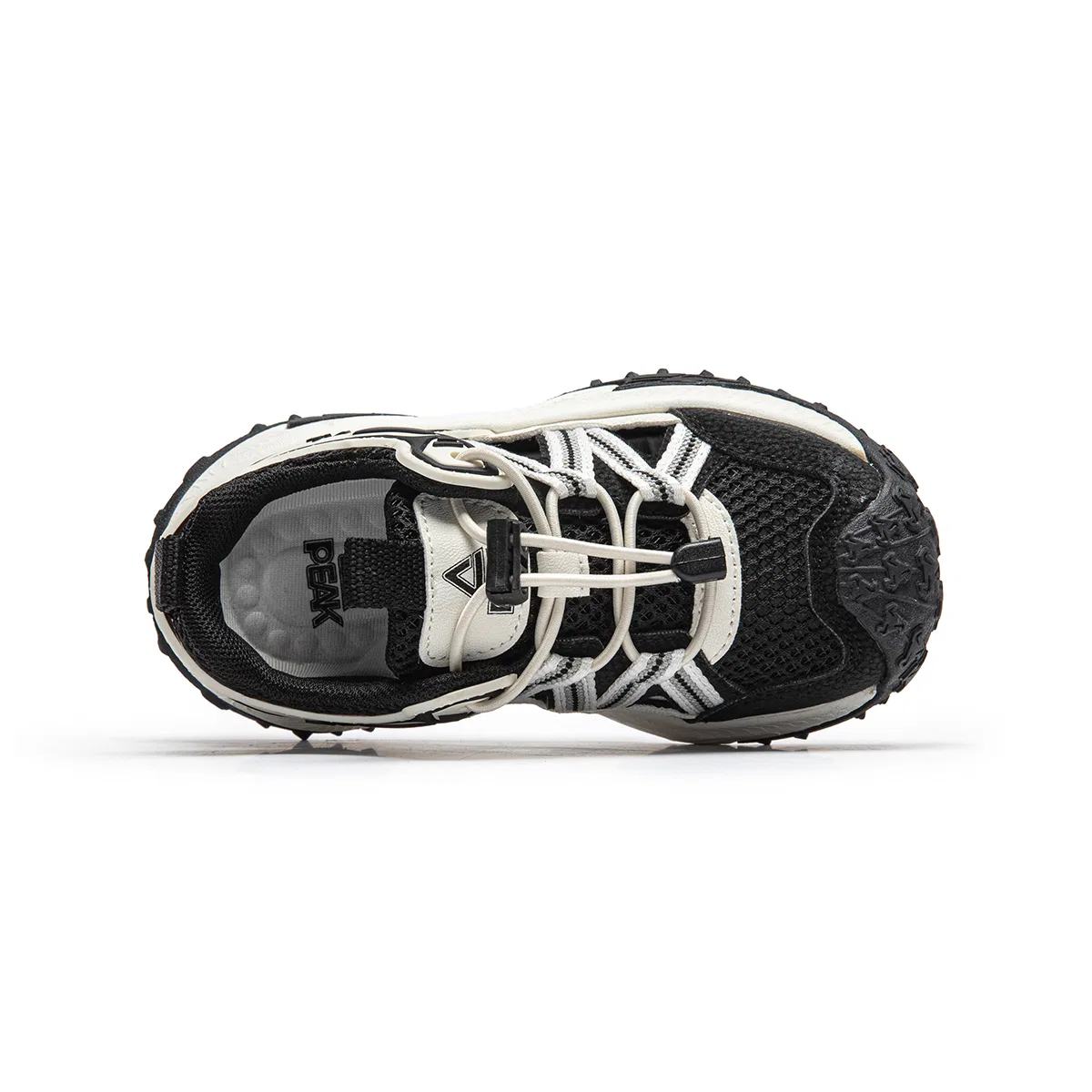 Сандалии детские с амортизацией Anti Kick PEAK черно-белые — фото 4