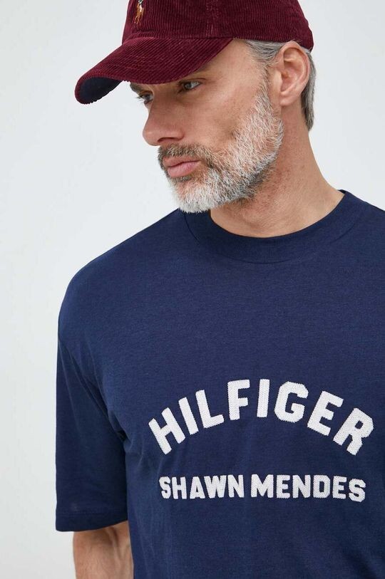 

Футболка для Шона Мандеса Tommy Hilfiger, темно-синий