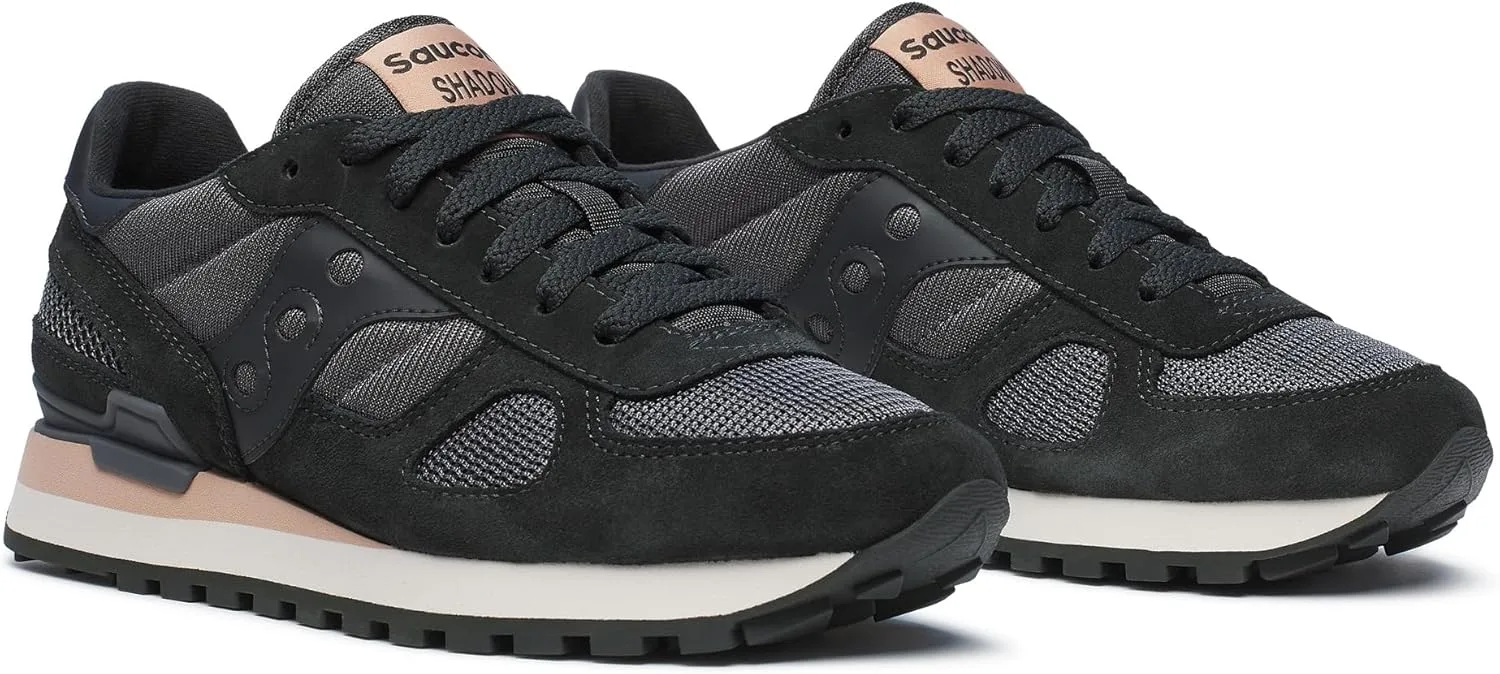 Мужские винтажные кроссовки Saucony Jazz Original, черный/серый — фото 2