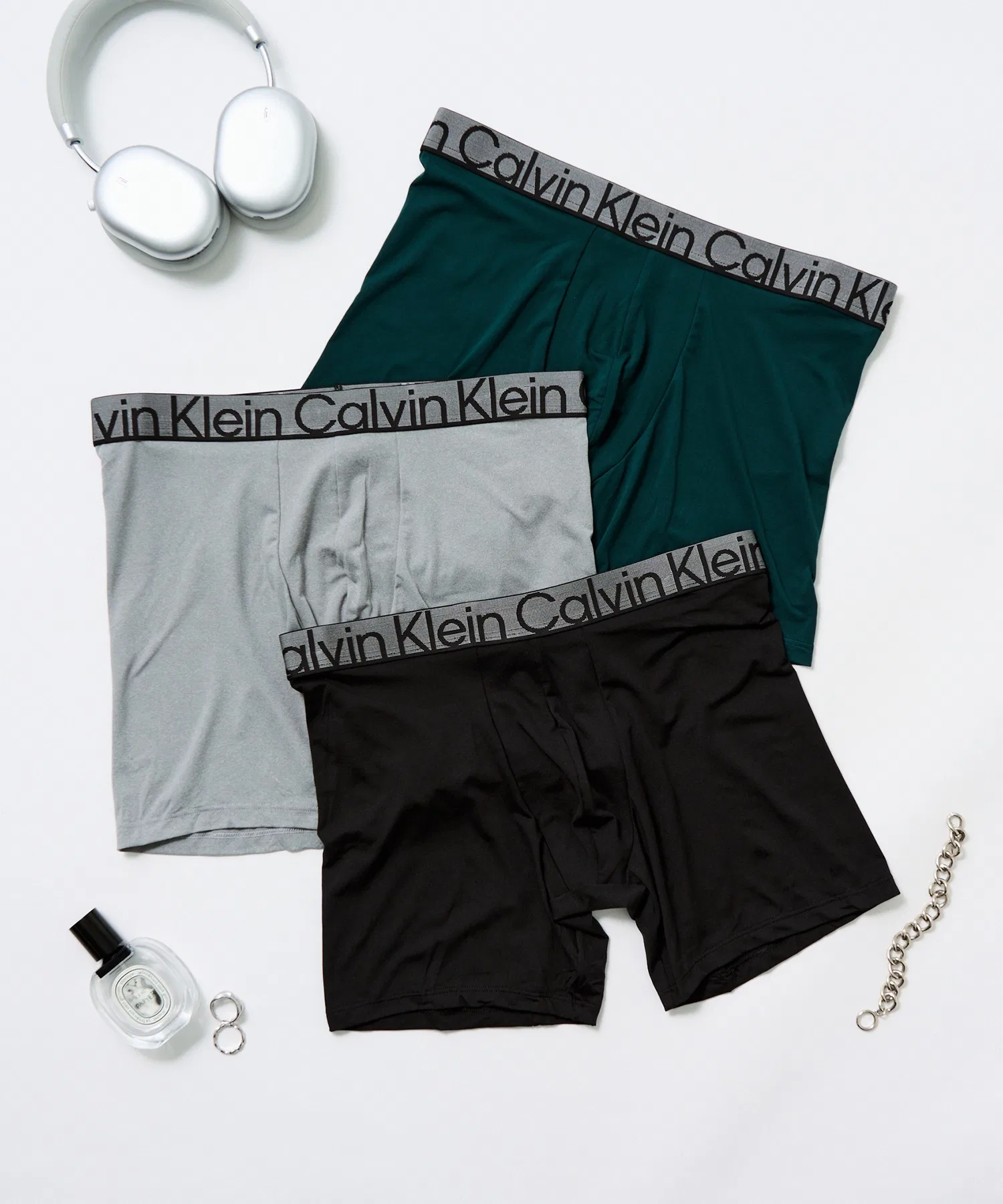 【Calvin Klein】Боксерские трусы, комплект из 3 штук, NP2687O