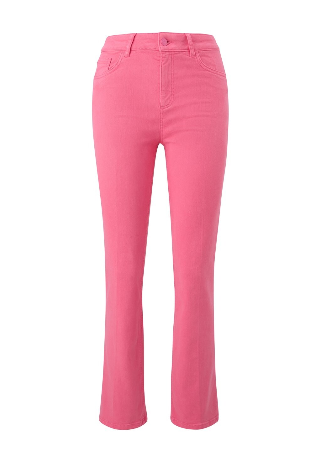 

Джинсы прямого кроя MIT FLARED LEG comma casual identity, розовый