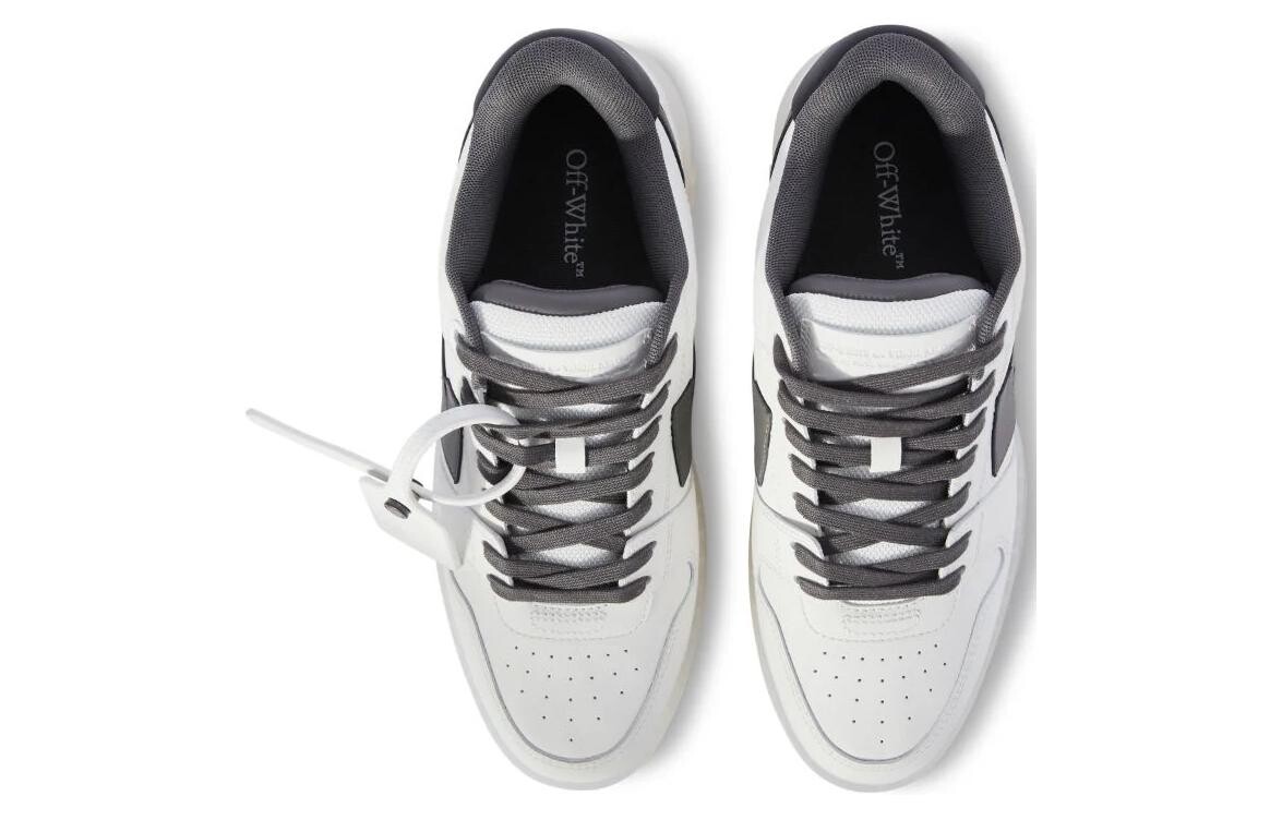 Кроссовки Off-White Out Of Office Two-tone Sneakers, белый / серый — фото 4