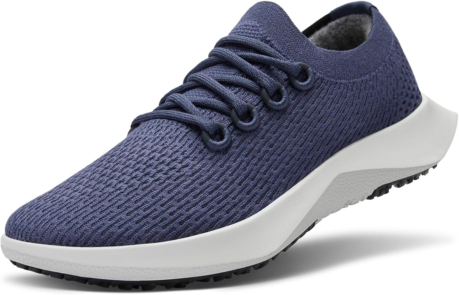 Мужские кроссовки Allbirds Tree Dasher 2 для активного бега и ходьбы, Hazy Indigo (Blizzard Sole)