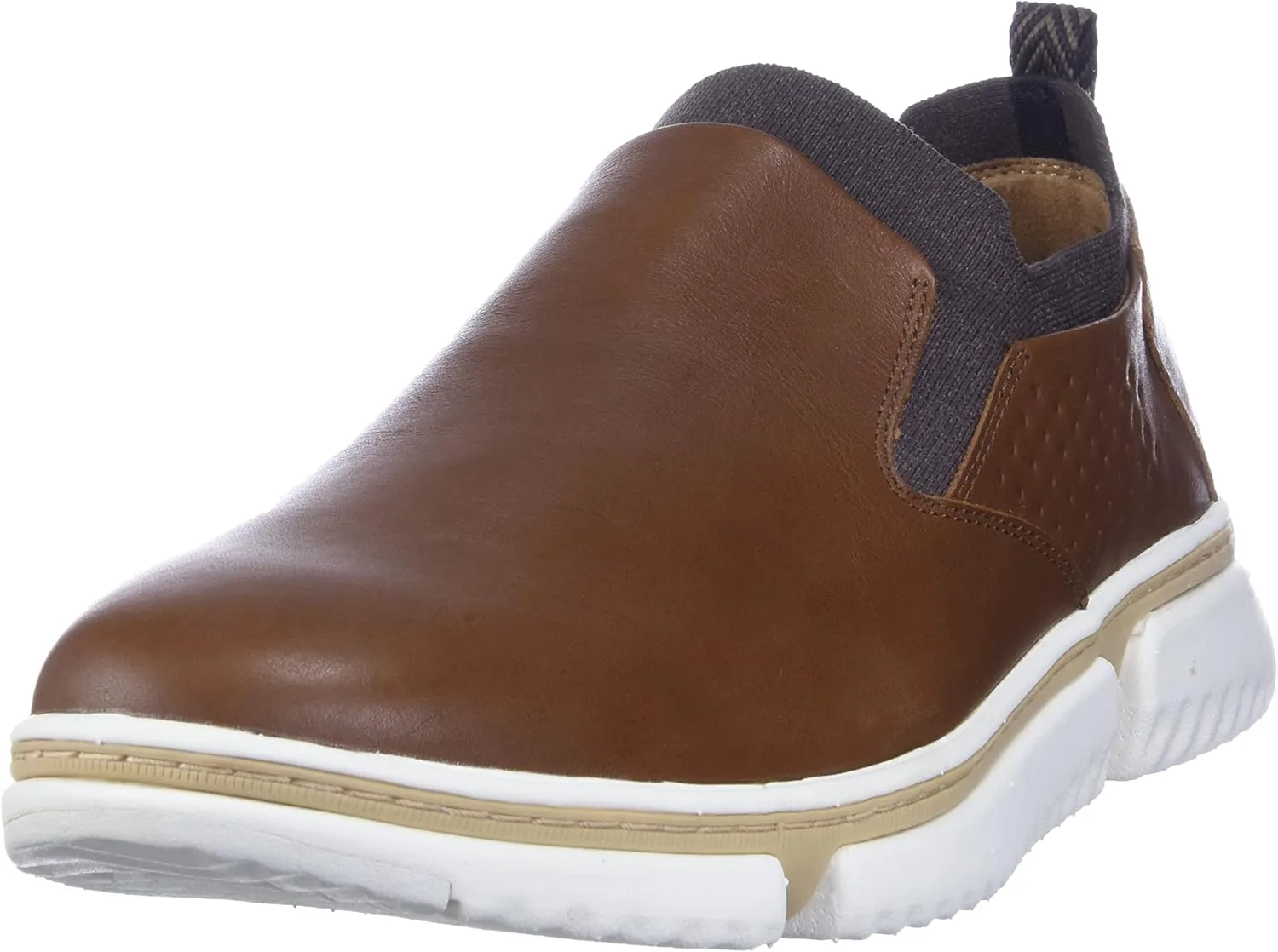 Мужские мокасины-слипоны Hush Puppies Bennet, коньячный