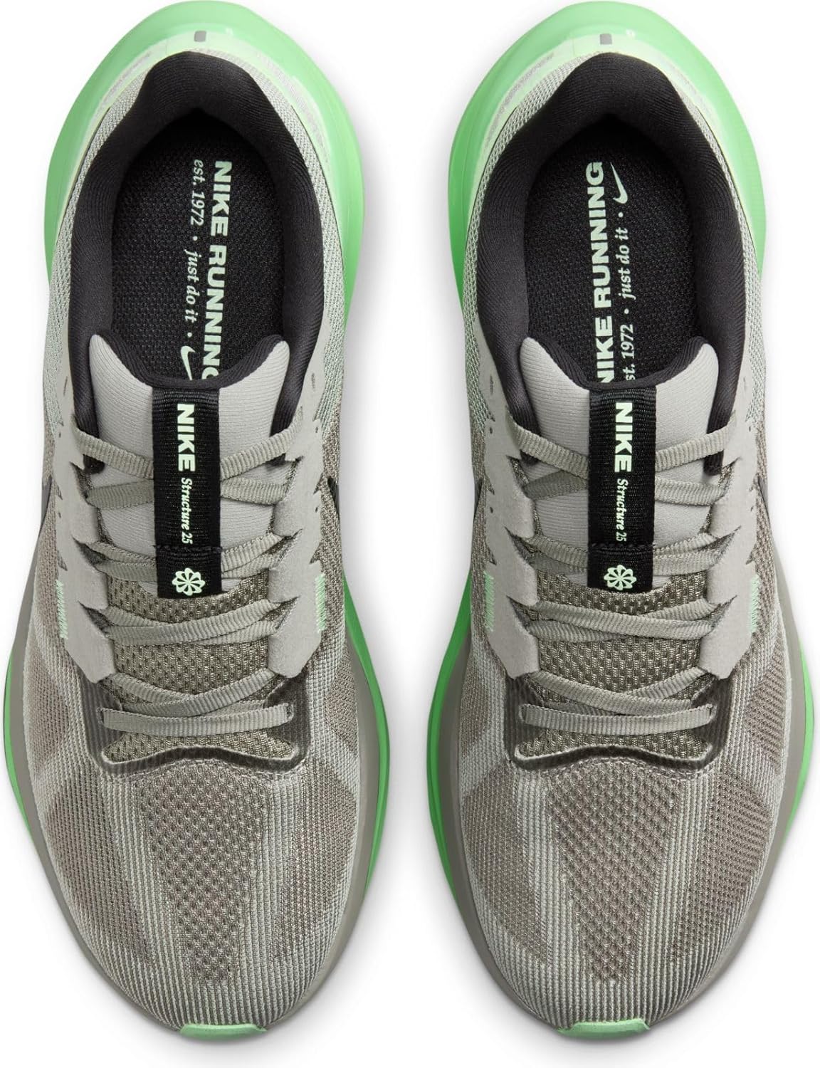 Мужские беговые кроссовки Nike Low, зеленый — фото 4