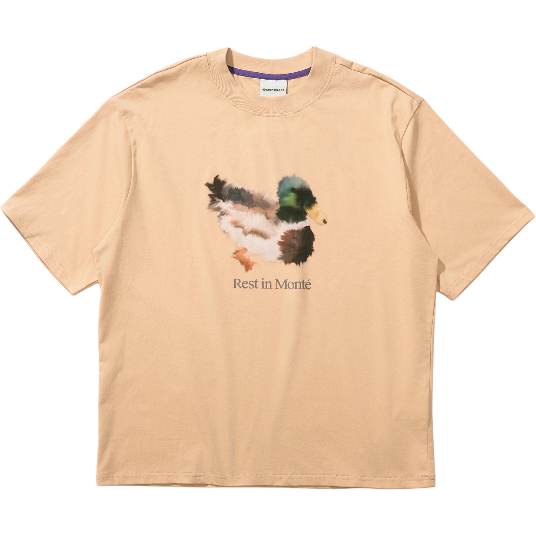 

Футболка Monterest Shun Time Wilderness Unisex NOTHOMME, оранжевый