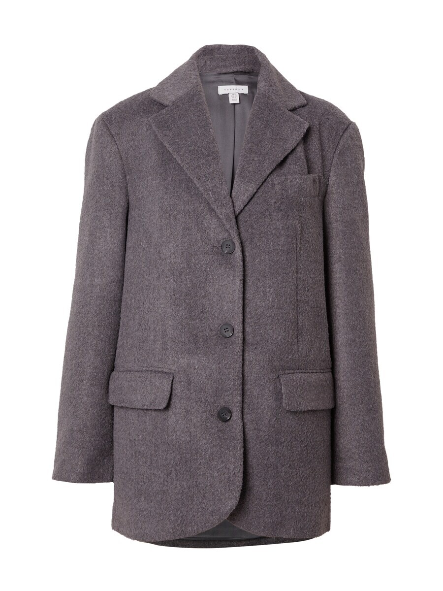 

Межсезонное пальто TOPSHOP Between-Seasons Coat, темно-серый