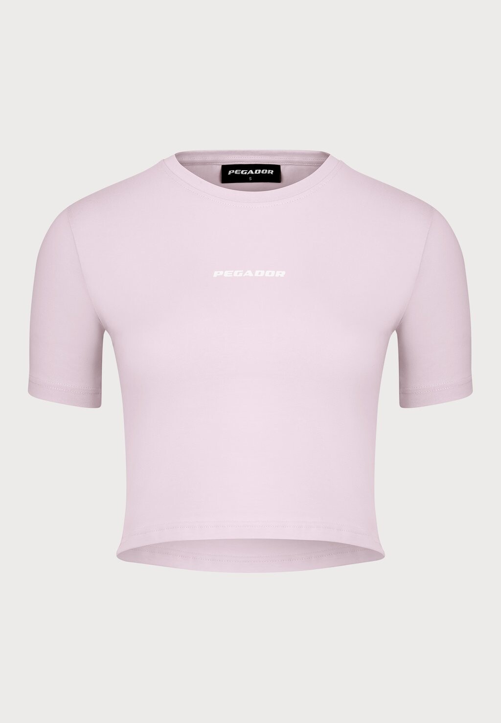 

Базовая футболка INES CROPPED BABY TEE Pegador, розовый
