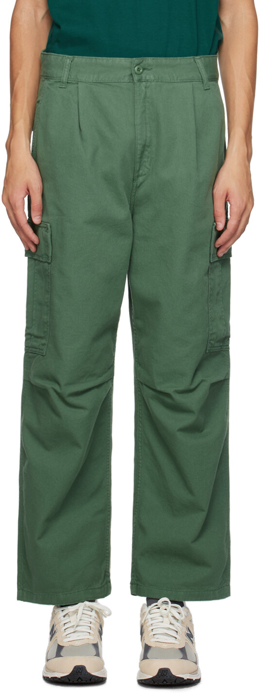 

Зеленые брюки-карго Cole Carhartt Work In Progress, Duck green