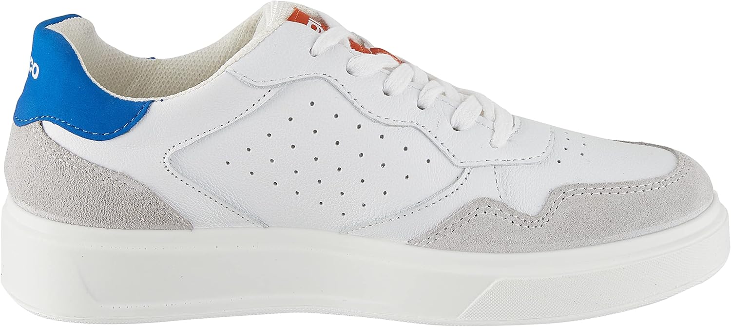 Мужские туфли IGICO оксфорды с плоской подошвой Igi&Co, белый — фото 4